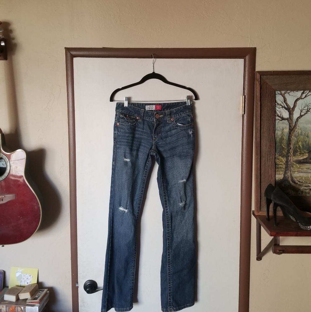 Aeropostale Chelsea Skinny Bootcut Jeans